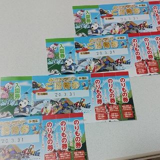 よみうりランドご招待券　4枚セット(遊園地/テーマパーク)