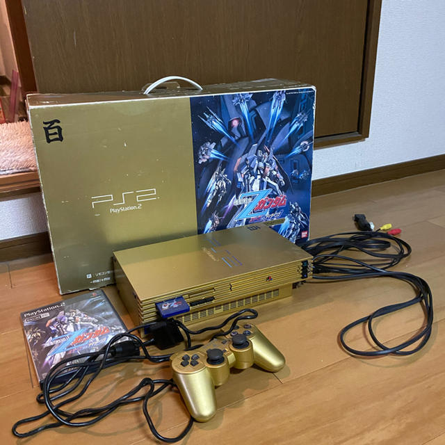 PlayStation2(プレイステーション2)のPS2　機動戦士Zガンダム 百式ゴールド・パック エンタメ/ホビーのゲームソフト/ゲーム機本体(家庭用ゲームソフト)の商品写真