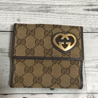 Gucci - GUCCI グッチ コンパクト財布 折り財布 赤 レッド レザーの通販 by セールセールセール｜グッチならラクマ