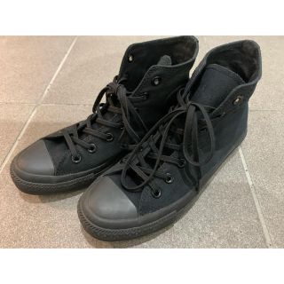 コンバース(CONVERSE)のconverse オールブラック 24.5cm(スニーカー)