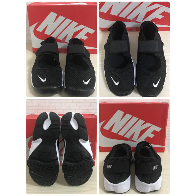 NIKE(ナイキ)の【23.5cm】新品箱無し普通郵便 ✨NIKE✨エアリフト GS/PS ブラック レディースの靴/シューズ(サンダル)の商品写真