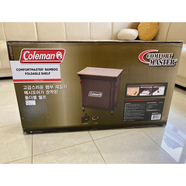 Coleman(コールマン)の値下げ❗️【希少】新品未開封 Colemanフォルダブルシェルフ スポーツ/アウトドアのアウトドア(テーブル/チェア)の商品写真