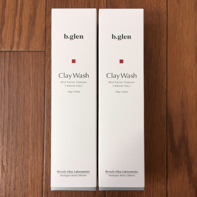 b.glen(ビーグレン)のビーグレン　クレイウォッシュ 2本 コスメ/美容のスキンケア/基礎化粧品(洗顔料)の商品写真