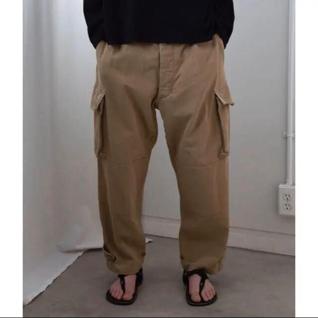 新品未使用 20ss COMOLI コットンツイル 6ポケットパンツ KHAKI