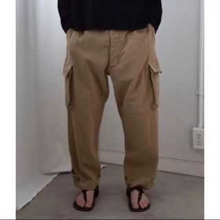 コモリ(COMOLI)の新品未使用 20ss COMOLI コットンツイル 6ポケットパンツ KHAKI(ワークパンツ/カーゴパンツ)