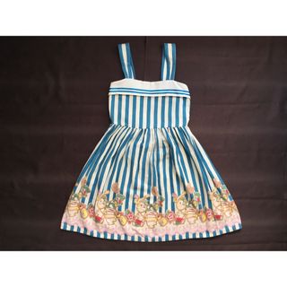シャーリーテンプル(Shirley Temple)の12月１4日まで⚠️１６０サイズシャーリーテンプルジャンパースカート2点以上割引(ひざ丈ワンピース)