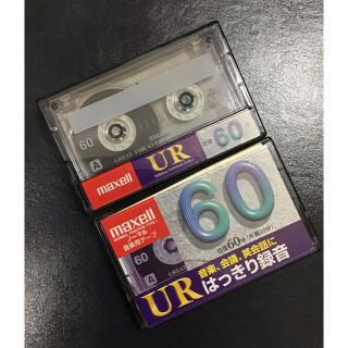 マクセル(maxell)の未使用　maxell カセットテープ　2本組(その他)