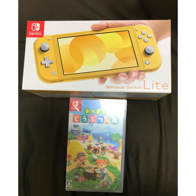 新品 任天堂スイッチ LITE イエロー どうぶつの森ソフトセット switch