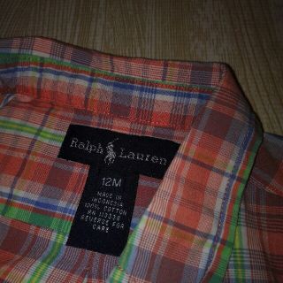 ポロラルフローレン(POLO RALPH LAUREN)の#RALPH LAUREN　12M　シャツ　85～95センチ(シャツ/カットソー)