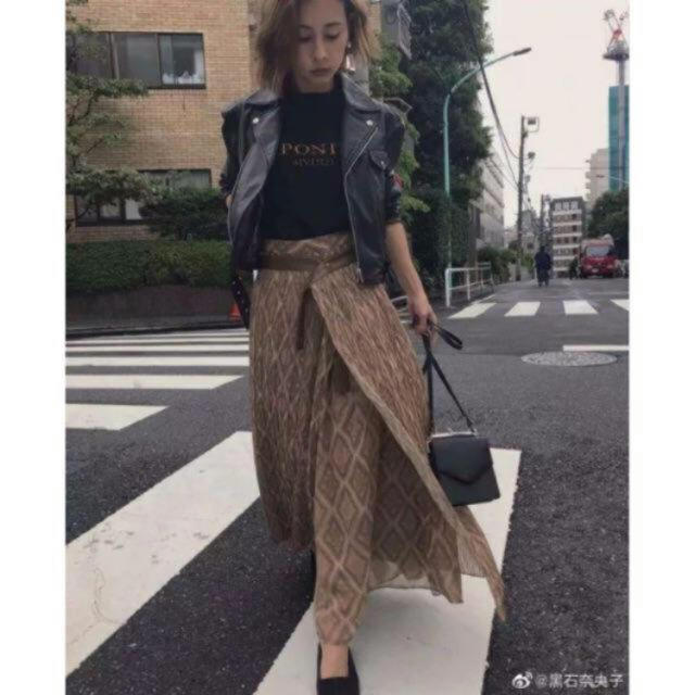 レディースMAGGIE OVERLAP PLEATS SKIRT