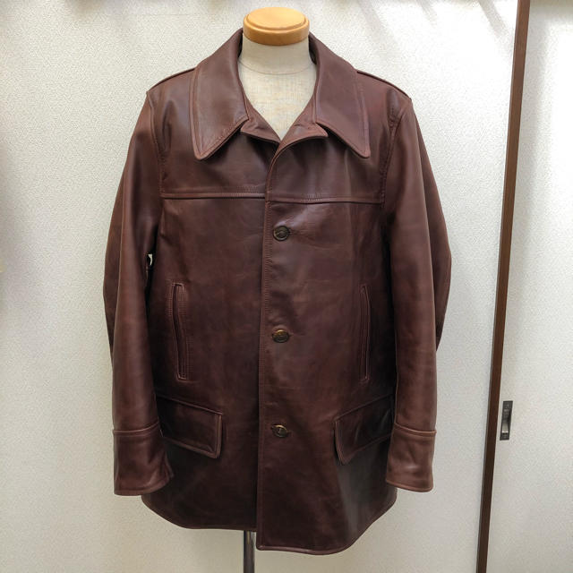 専用　英国製 AERO LEATHER cheyenne レザーコート