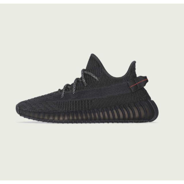 Adidas Yeezy 350 V2 Black Static 26.5 黒