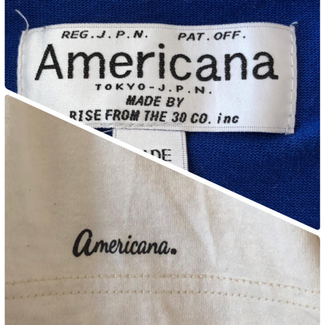 AMERICANA(アメリカーナ)のAmericana ロングＴ レディースのトップス(Tシャツ(長袖/七分))の商品写真