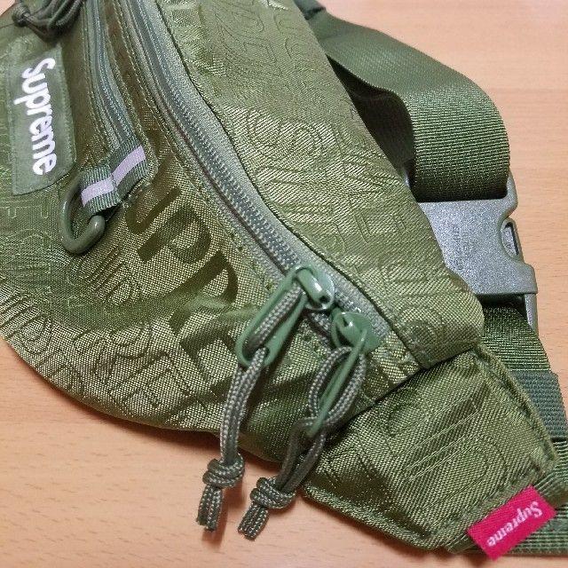 supreme 19ss waist bag Olive