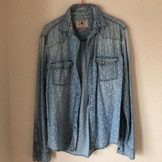 ザラ(ZARA)のZARA デニムシャツ　メンズ(シャツ)