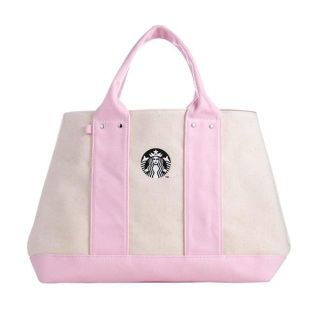 スターバックスコーヒー(Starbucks Coffee)の【国内発送】スターバックス[トートバッグ　ピンク]　スタバ　台湾　ロゴ(トートバッグ)