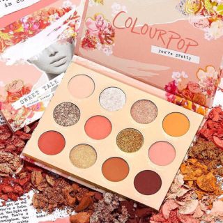 カラーポップ(colourpop)のカラーポップColourpop sweet talk 12色アイシャドウパレット(アイシャドウ)