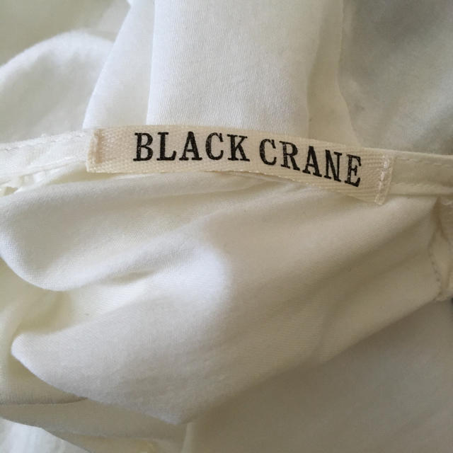 BLACK CRANE ブラッククレーン ギャザーワンピース