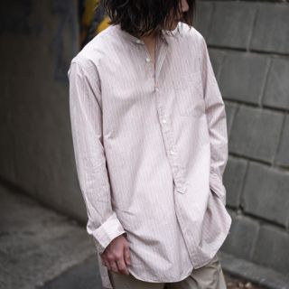 コモリ(COMOLI)のcomoli 18ss バンドカラーシャツ(シャツ)