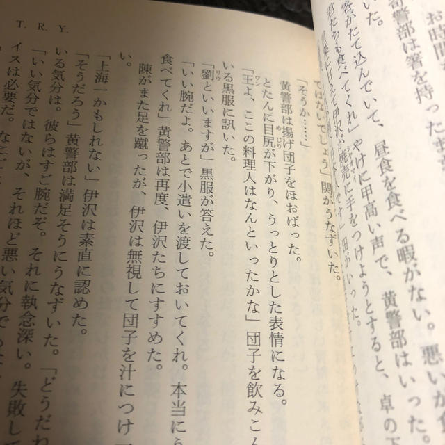 角川書店(カドカワショテン)のＴ．Ｒ．Ｙ．　井上尚登　トライ　角川文庫　 エンタメ/ホビーの本(文学/小説)の商品写真