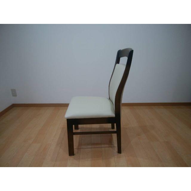 GLD-B6　ダイニングチェア　6脚セット　ブラウン＊ベージュ インテリア/住まい/日用品の椅子/チェア(ダイニングチェア)の商品写真