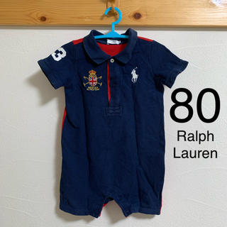 ラルフローレン(Ralph Lauren)の【USED】ラルフローレン カバーオール 80 半袖(カバーオール)