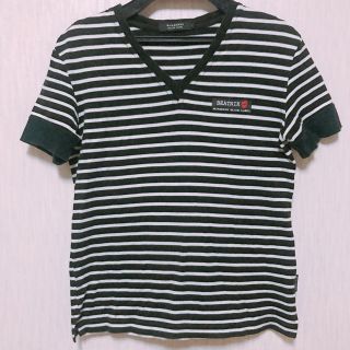 バーバリーブラックレーベル(BURBERRY BLACK LABEL)のBurberry VネックTシャツ(Tシャツ(半袖/袖なし))