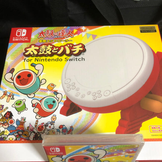 新品未開封！ 太鼓の達人 Nintendo Switch、太鼓とバチ セット - 家庭 ...