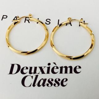 プラージュ(Plage)の★新品 DEUXIEME CLASSE ドゥーズィエムクラス ねじりフープピアス(ピアス)