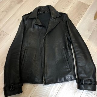 美品 定価15万円wjk レザージャケット 2925lc42 ブラック M