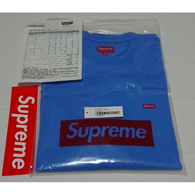 Supreme Small Box L/S Tee Light Royal M