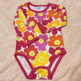 マリメッコ(marimekko)のmarimekko マリメッコ ウニッコ 68 ロンパース(ロンパース)