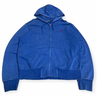 ポロラルフローレン(POLO RALPH LAUREN)のPOLO RALPH LAUREN ジップアップパーカー ビッグサイズ Lサイズ(パーカー)