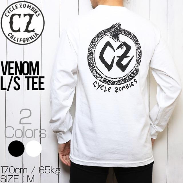 サイクルゾンビーズ VENOM L/S TEE ロンT ロングスリーブTシャツ