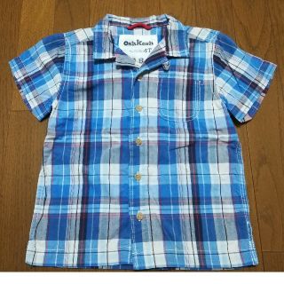 オシュコシュ(OshKosh)の【OshKoshオシュコシュ】チェック柄シャツ4T(ブラウス)