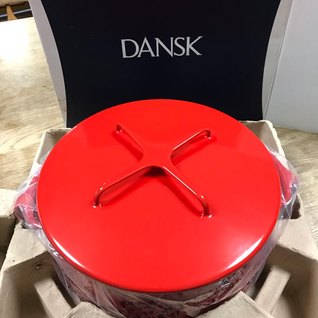 ダンスク(DANSK) コベンスタイルＩ両手鍋 23cm チリレッド