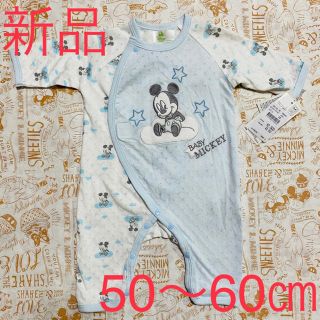 ディズニー(Disney)の☆値下げ中☆ 新品　ディズニー　ロンパース　50〜60㎝(ロンパース)