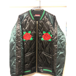 シュプリーム(Supreme)のsupreme rose bomber jacket L(ブルゾン)