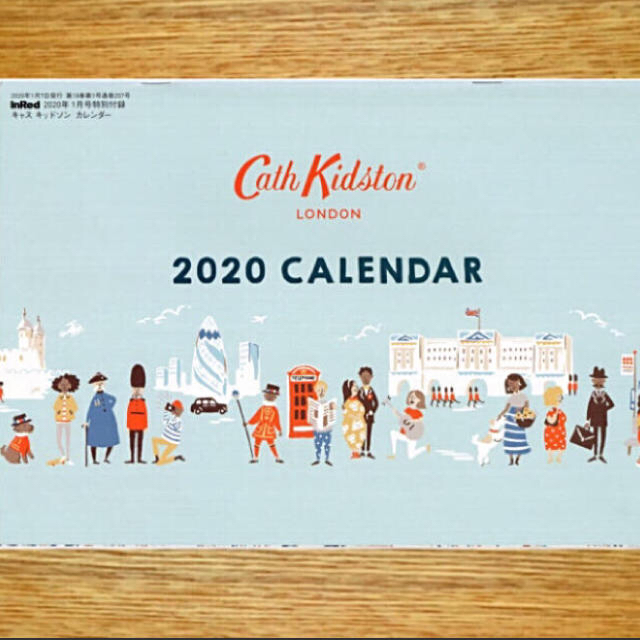 Cath Kidston(キャスキッドソン)のキャスキッドソン　壁掛けカレンダー インテリア/住まい/日用品の文房具(カレンダー/スケジュール)の商品写真