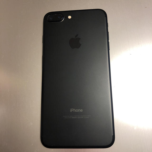 美品 iPhone 7plus 32GB 黒