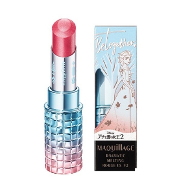 マキアージュ ドラマティックルージュＥＸ　F2『アナと雪の女王２』限定デザイン Amazon | MAQUILLAGE(マキアージュ) ドラマティックルージュEX