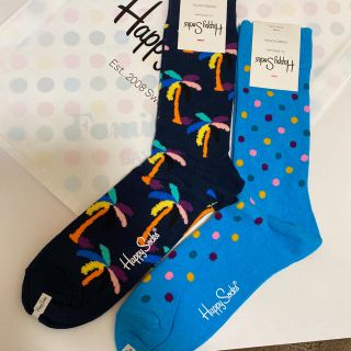 HAPPY SOCKS ハッピーソックス メンズ 2足 新品(ソックス)