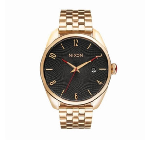 ニクソン(NIXON)のNIXON  BLACK×GOLD 腕時計(腕時計(アナログ))