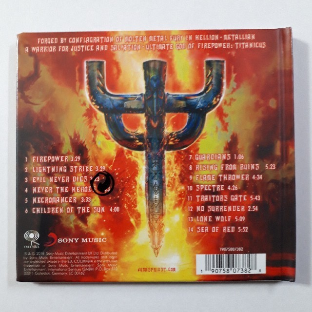 judas priest firepower ジューダスプリースト　 エンタメ/ホビーのCD(ポップス/ロック(洋楽))の商品写真