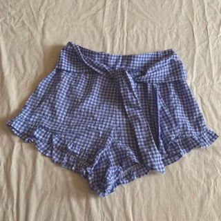 エイチアンドエム(H&M)の新品　ギンガムチェック  ショートパンツ(ショートパンツ)