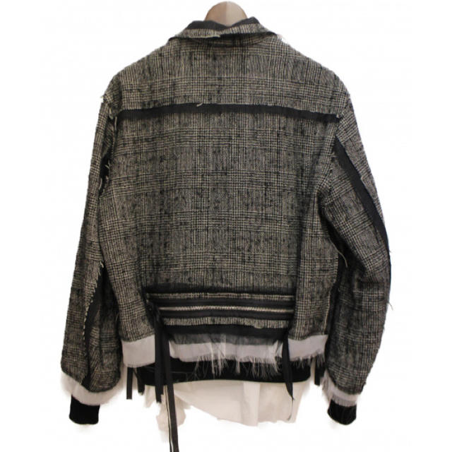 Midorikawa 18AW GLEN CHECK ZIP BLOUSON メンズのジャケット/アウター(ブルゾン)の商品写真