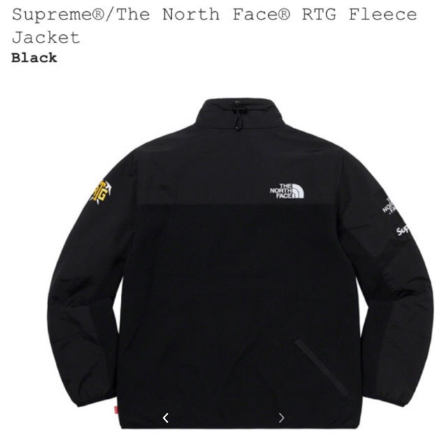 BlackSIZESupreme The North Face RTG Fleece シュプリーム