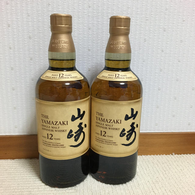 山崎12年700ml1本　山崎NV700ml2本