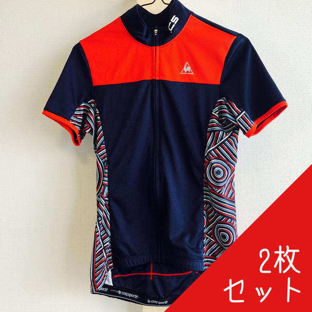 le coq sportif(ルコックスポルティフ)の【le coq sportif】ロードバイクウェア/レディース【2枚セット】 スポーツ/アウトドアの自転車(ウエア)の商品写真