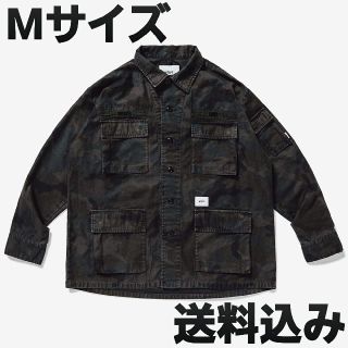 ダブルタップス(W)taps)のJUNGLE LS 02 / SHIRT. COTTON. SATIN.CAMO(ミリタリージャケット)